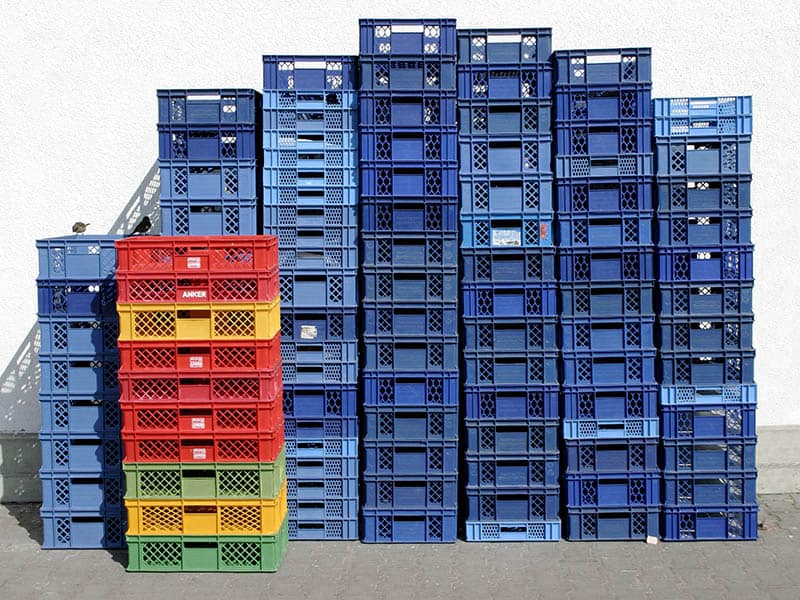 HDPE crates